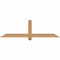 Ekena Millwork Eugene Smooth Timber Gable Bracket, Western Red Cedar, 60"W x 17"H x 3 1/2"D x 3 1/2"F, 7/12 Pitch GBW060X17X0404EUG00SWR - alternate 1